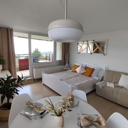 Pools, Sauna Und Balkon Mit Panoramablick Sankt Englmar Kültér fotó